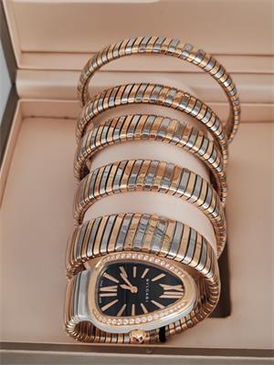 11/2021 -   724 - 01 OROLOGIO BULGARI SERPENTI 6 GIRI CON DIAMANTI